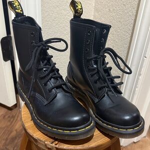 Dr. Martens Black Lace Up Boots